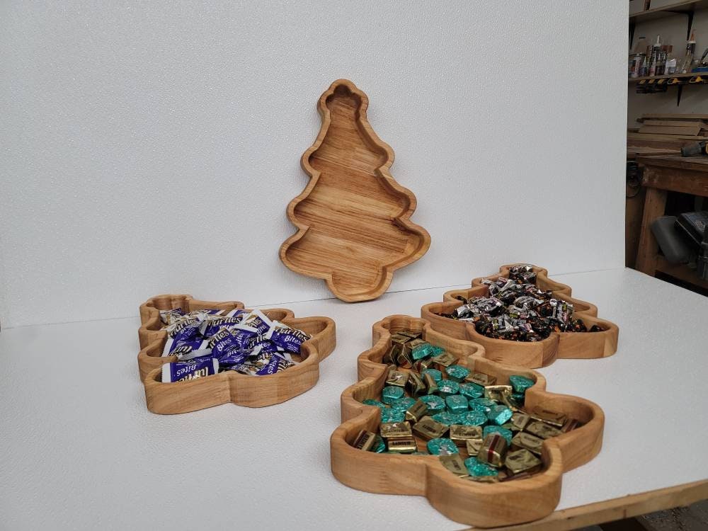 Holiday tree candy dish/snack bowl