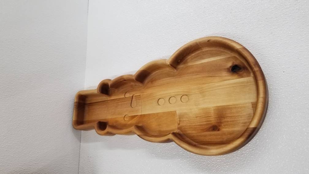 Hardwood snowman bowl