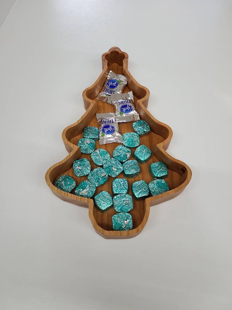 Holiday tree candy dish/snack bowl