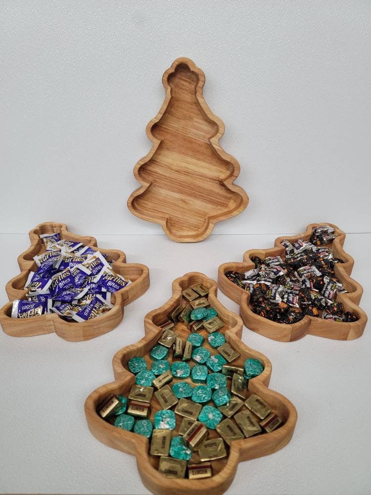 Holiday tree candy dish/snack bowl