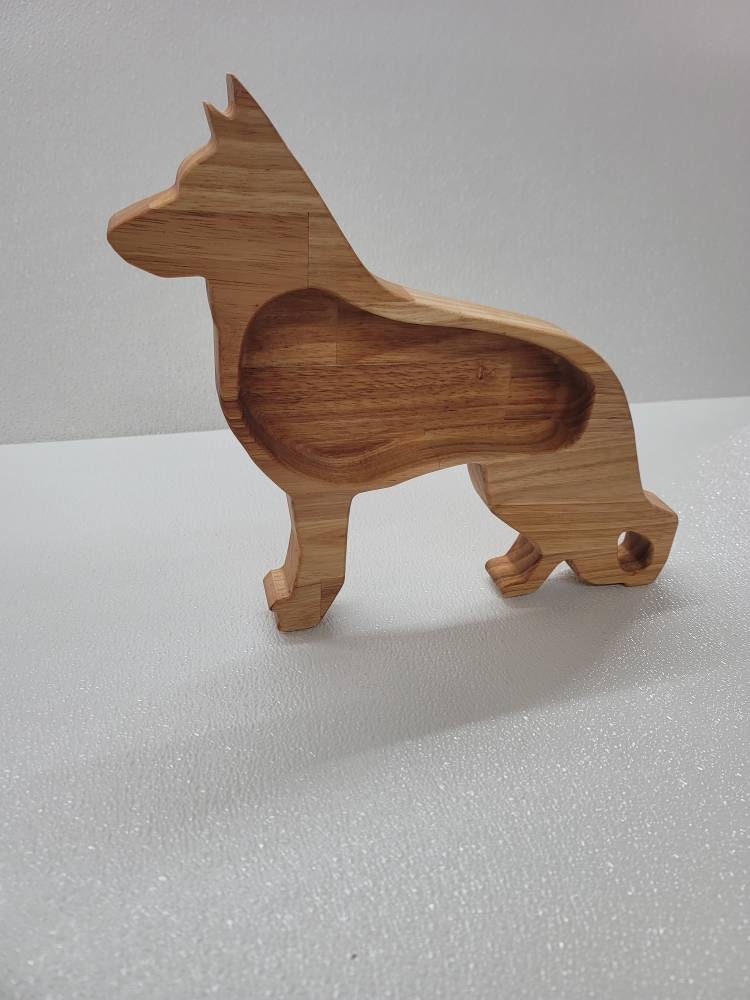 German shepherd snack bowl/candy dish/ catchall