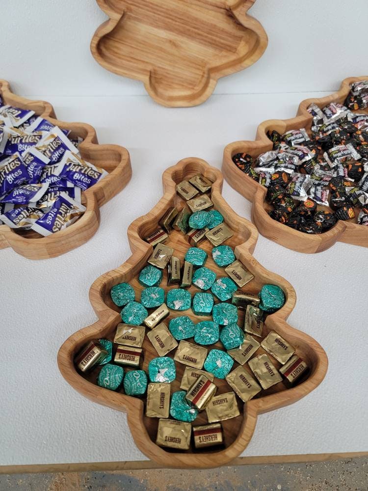 Holiday tree candy dish/snack bowl