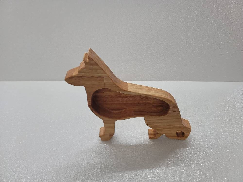 German shepherd snack bowl/candy dish/ catchall