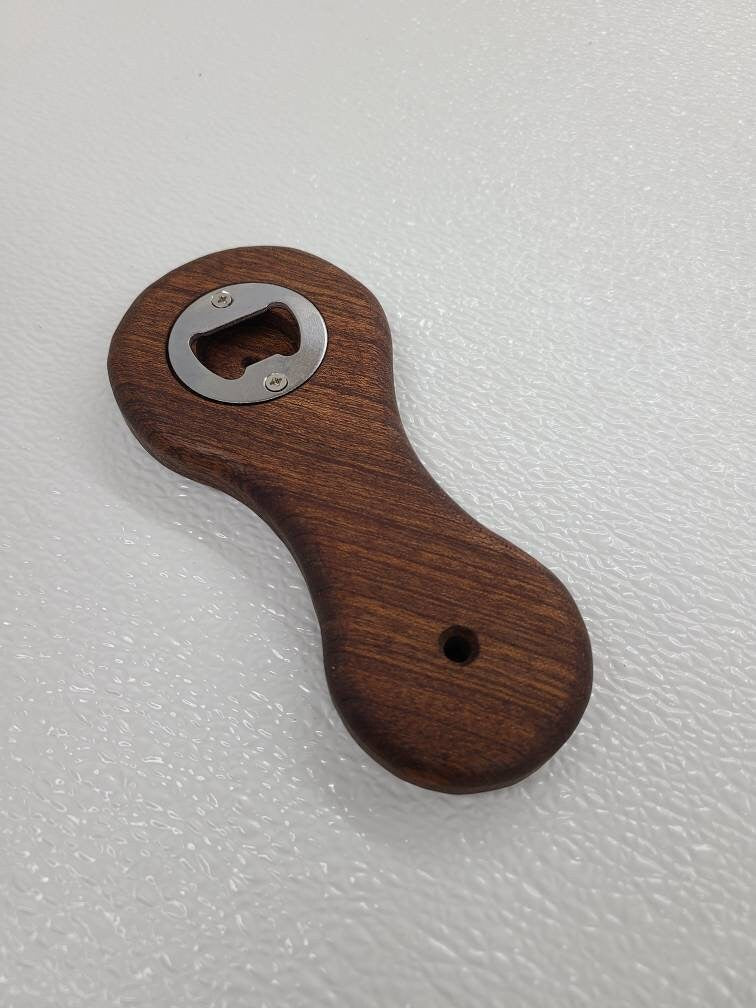Wooden bottle openers