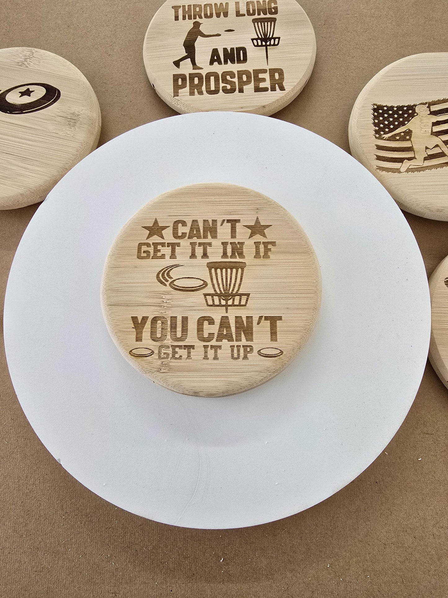 Disk golf markers