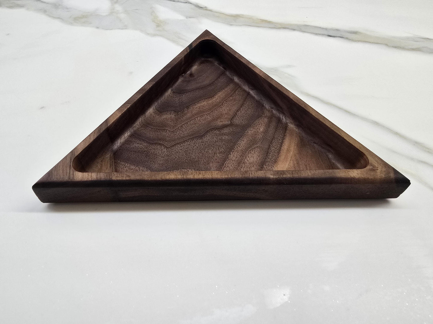 Serving triangles out of Black walnut