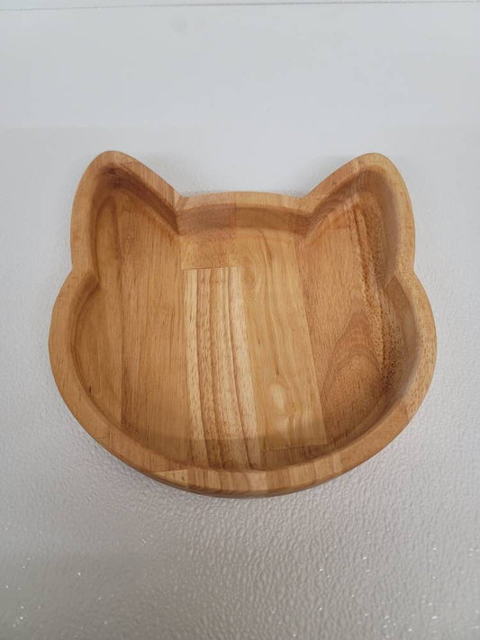 Hardwood cat head bowl