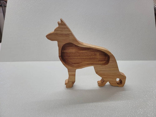 German shepherd snack bowl/candy dish/ catchall