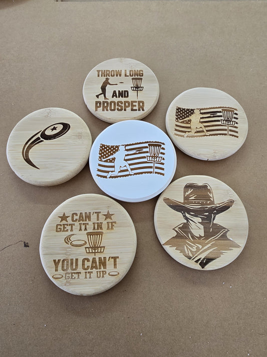 Disk golf markers