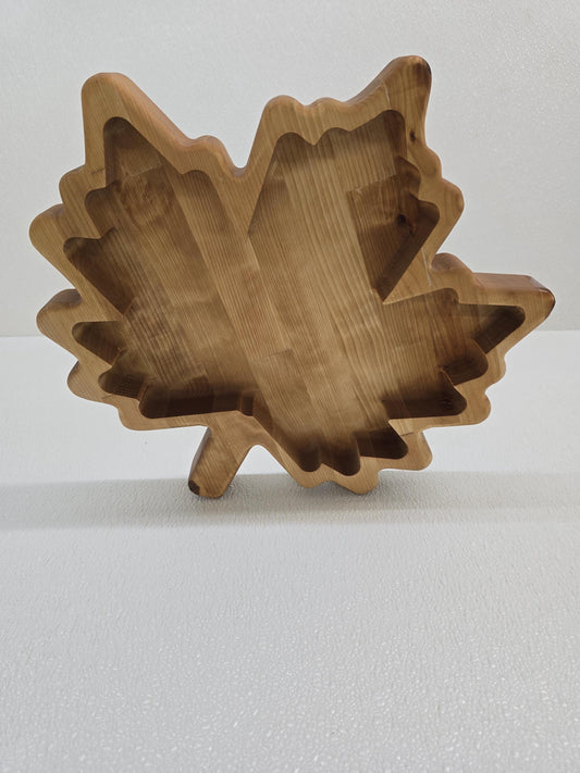 Maple leaf snack bowl