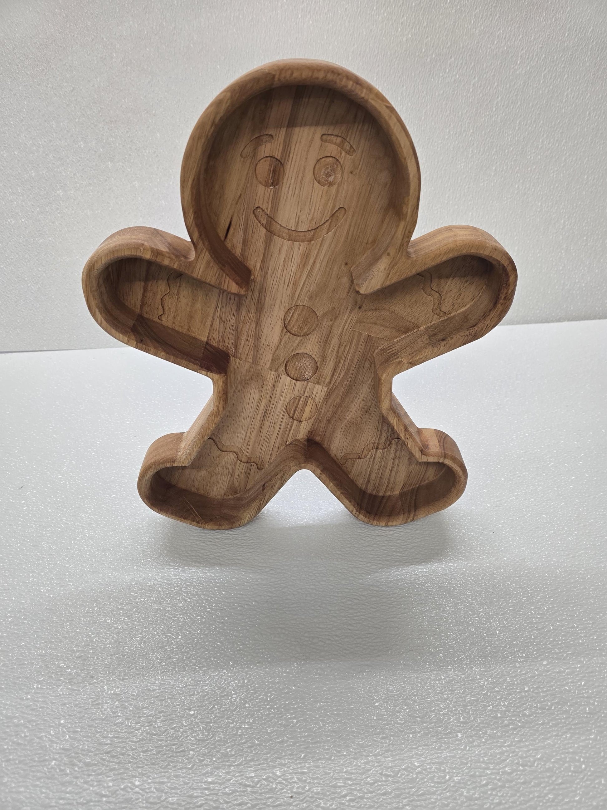 Holiday gingerbread candy dish/snack bowl