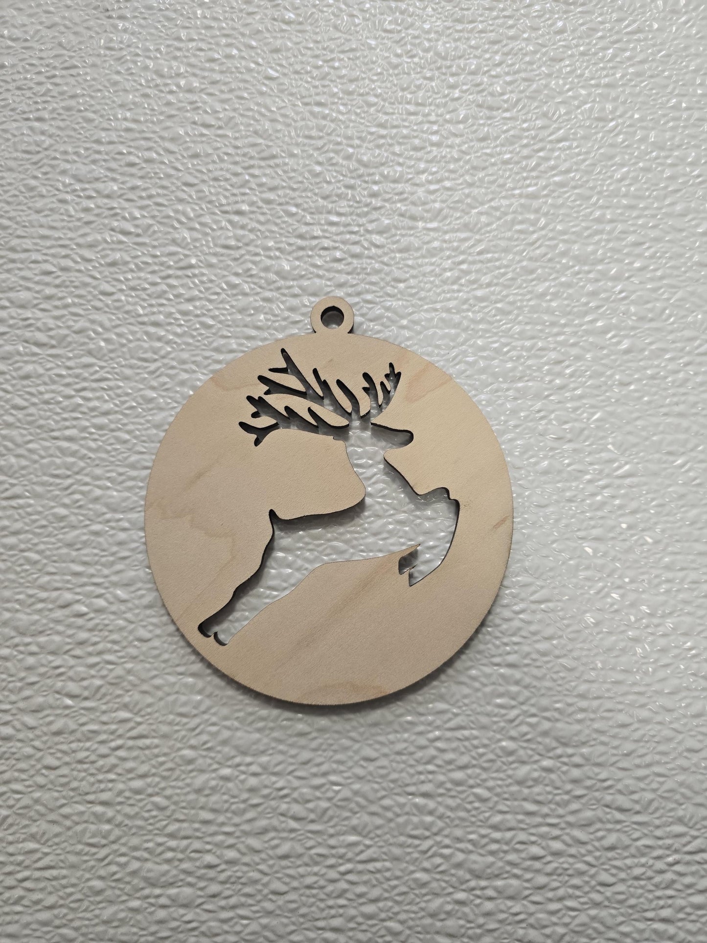 Wooden holiday ornaments