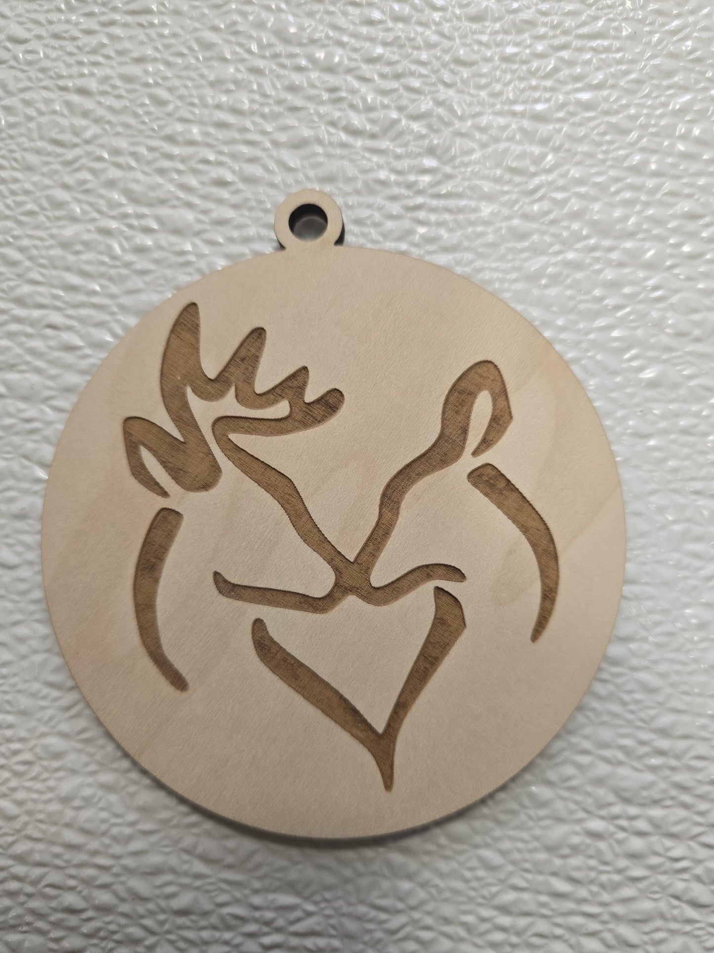 Wooden holiday ornaments