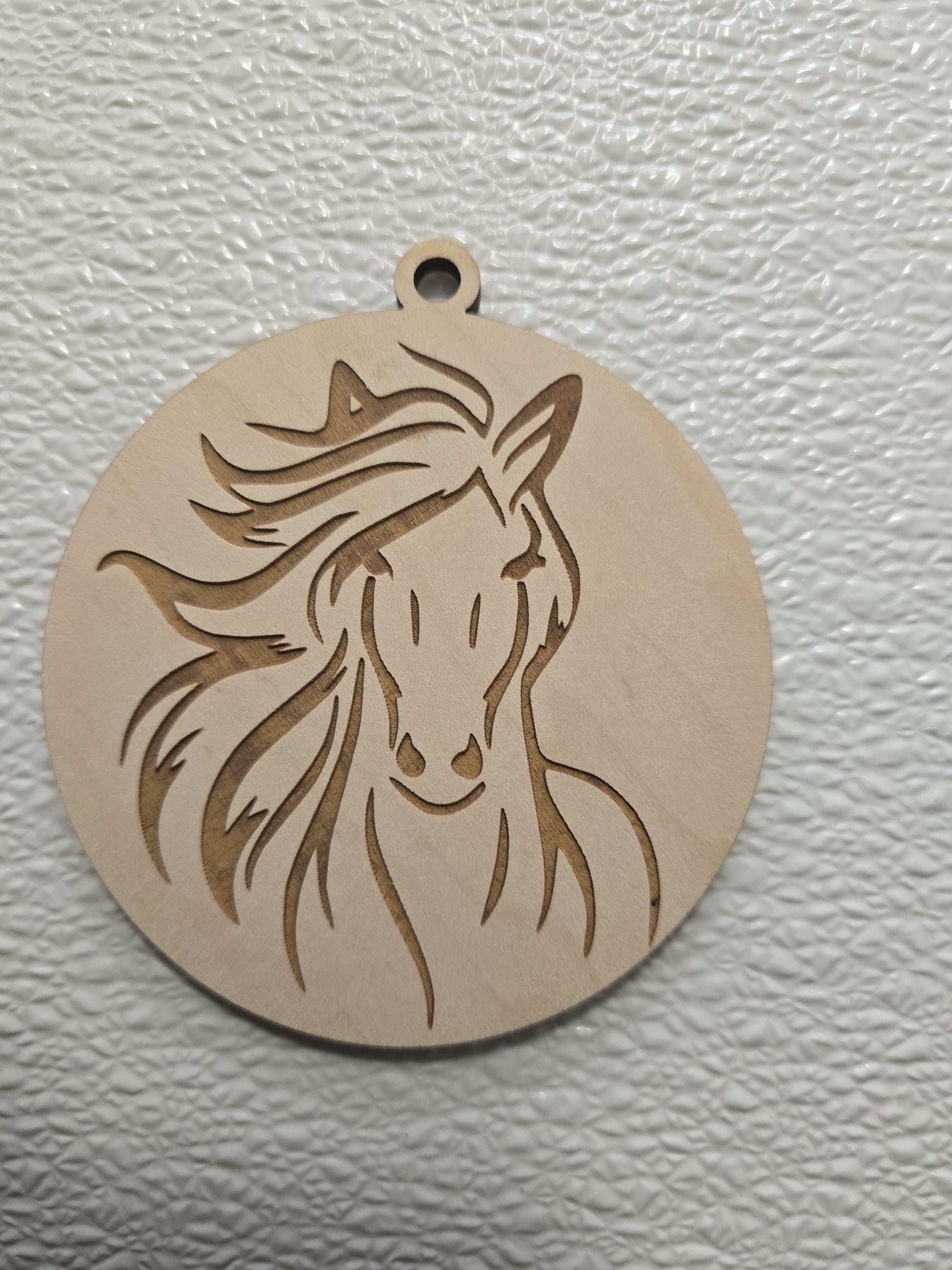 Wooden holiday ornaments