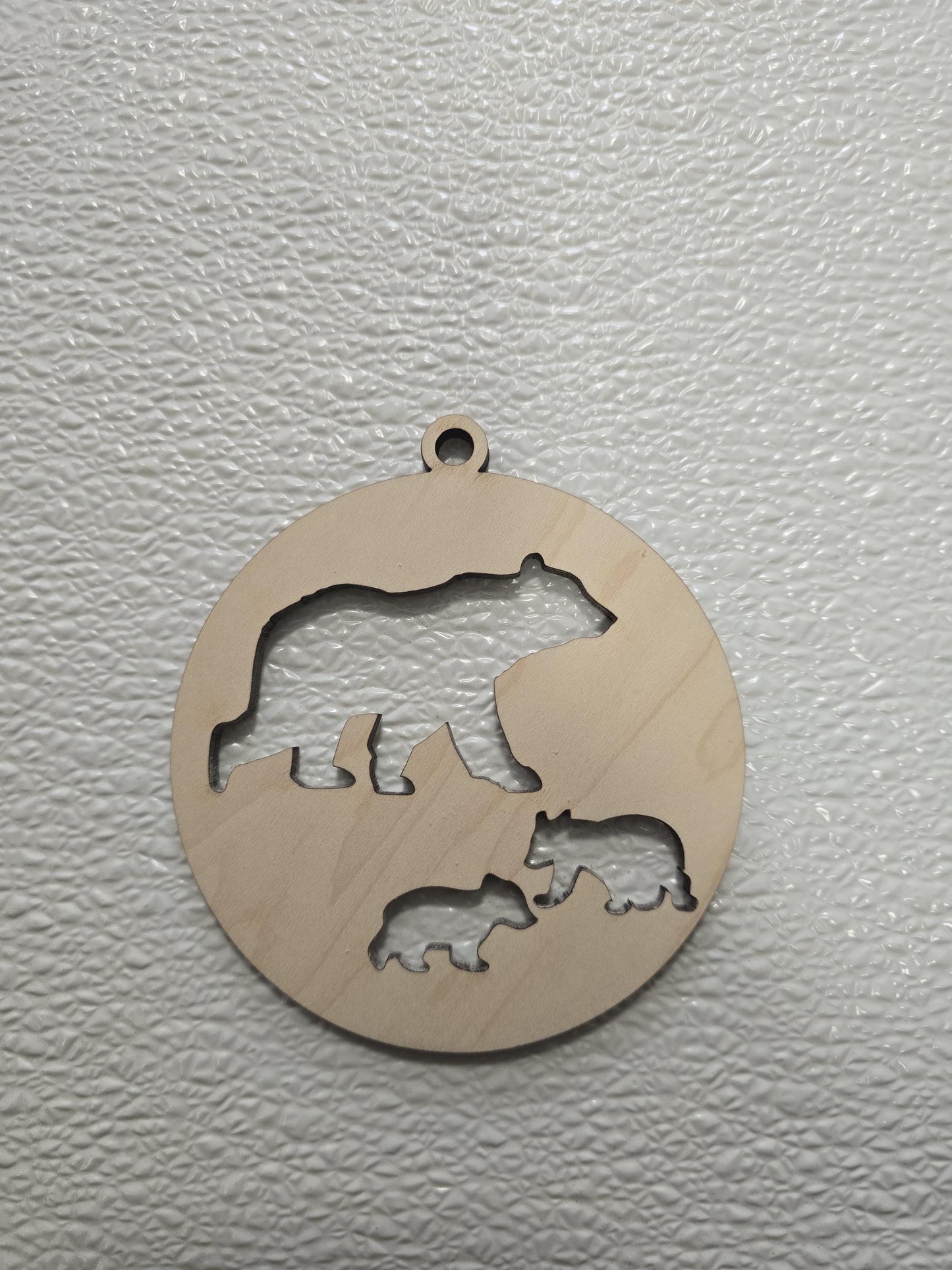 Wooden holiday ornaments